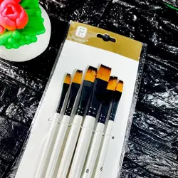 مشخصات، قیمت و خرید قلم مو تخت سری 6 تایی چینی | آل کالا