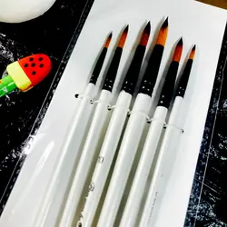 مشخصات، قیمت و خرید قلم مو گرد سری 6 تایی چینی | آل کالا