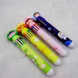 مشخصات، قیمت و خرید خودکار 10 رنگ فشاری فانتزی (36 تایی) | آل کالا