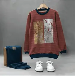 بلوز شلوار پسرانه طرح ورساچ - فروشگاه اینترنتی لباس دخترانه و پسرانه تاتی لند