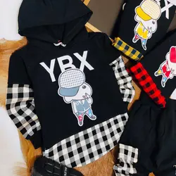 هودی و شلوار YBX - فروشگاه اینترنتی لباس دخترانه و پسرانه تاتی لند