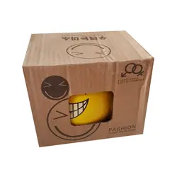 ماگ سرامیکی زیبا مدل happy کد 1045 - تخفیف ویژه mug دست