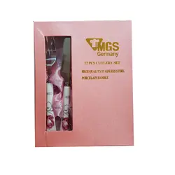 ست کارد و چنگال میوه خوری 12 پارچه ام جی سی کد 6 - فروشگاه اینترنتی اف بی کالا