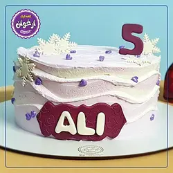 کیک خامه ای مدرن