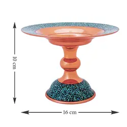 شیرینی خوری فیروزه کوب کوچک ارتفاع 10cm کد F83