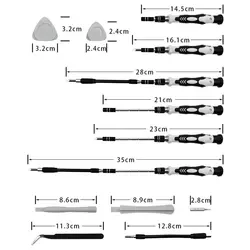 ست پیچ گوشتی 45 عددی CR-7 مدل 8812
