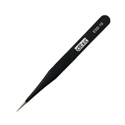 پنس نوک تیز آنتی استاتیک برند DTEC مدل ESD-10