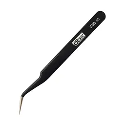 پنس سر کج آنتی استاتیک برند DTEC مدل ESD-15