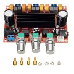 برد آمپلی فایر حرفه ای 2x50W+100W XH-M139