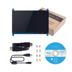 نمایشگر 7 اینچ لمسی دارای ورودی HDMI