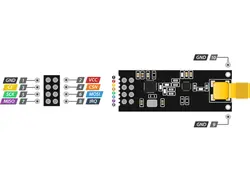 ماژول NRF24L01+PA+LNA تایوانی تقویت شده - برد 1100 متر تایوانی