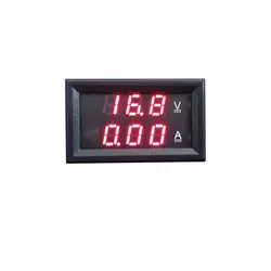 ولت متر و آمپرمتر روپنلی قرمز