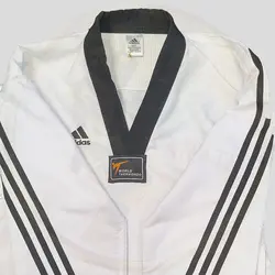 خرید لباس تکواندو کیوروگی برند آدیداس سه خط (فایتری)