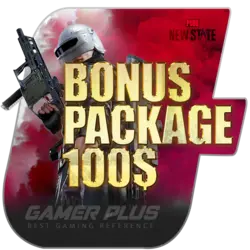 nc bonus package 100$ پابجی نیو استیت