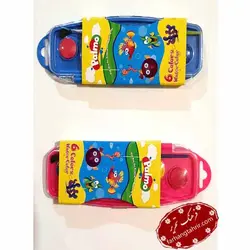 آبرنگ 6 رنگ پالمو - فرهنگ تحریر ، فروش کتاب ، لوازم التحریر مدارس و اداری