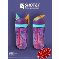 قمقمه پلاستیکی در دار طرح فانتزی - فرهنگ تحریر ، فروش کتاب ، لوازم التحریر مدارس و اداری