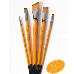 قلم مو سر کج دسته کوتاه پارس آرتیست کد2040 - فرهنگ تحریر ، فروش کتاب ، لوازم التحریر مدارس و اداری