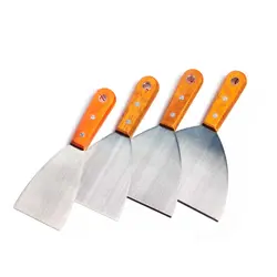 کاردک آشپزی تخت دسته چوبی