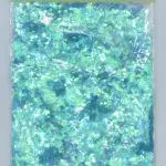 پولک نیمه درشت رنگ سبز آبی