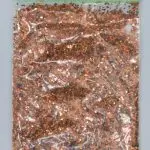 پولک نیمه درشت رنگ عنابی