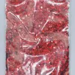 پولک نیمه درشت رنگ قرمز