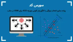 پیاده سازی انتخاب ویژگی با ACO برای SVM در متلب + سورس کد - پی استور