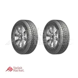 لاستیک سایز 185/65R15 گل P648 بسته 2 عددی بارز مناسب برای سمند EF7