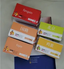 مجموعه فلش کارت سطوح یک تا چهار آزمون hsk