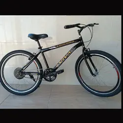 مشخصات، خرید و قیمت دوچرخه 24 تک سرعت مشکی فروشگاه چارپ