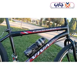 مشخصات و قیمت دوچرخه 24 دنده کلاجدار طرح ویوا مشکی قرمز