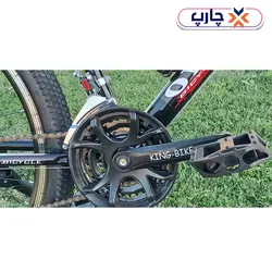 مشخصات و قیمت دوچرخه 24 دنده کلاجدار طرح ویوا مشکی قرمز