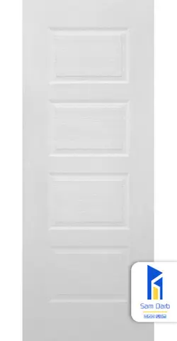 درب چوبی اتاق اچ دی اف مدل H606  | سام درب