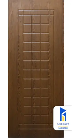 درب اتاق CNC بیسکویتی PVC-C401 | سام درب