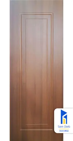 درب اتاق خواب تک قاب PVC-C411 | سام درب