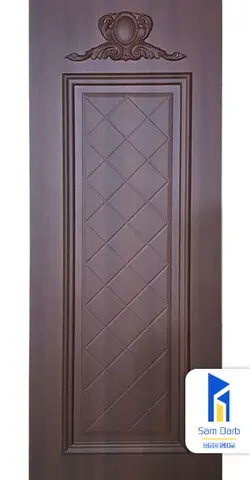 درب اتاق خواب چوبی PVC-M206 | سام درب