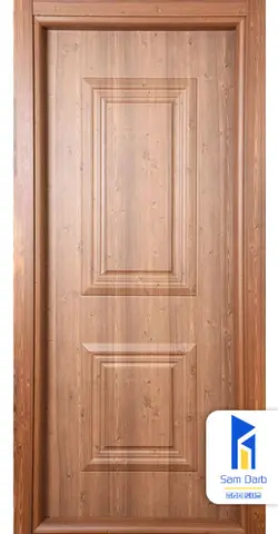 درب اتاق خواب روکش پی وی سی PVC-B316 | سام درب