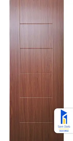 درب اتاقی ام دی اف CNC PVC-C406 | سام درب