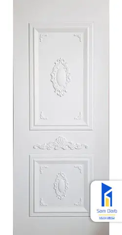 درب داخلی روکش پی وی سی PVC-M207 | سام درب