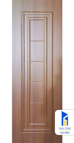 درب داخلی طرح برجسته PVC-B324 | سام درب