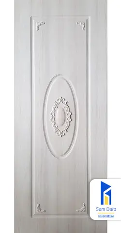 درب منبت روکش پی وی سی PVC-M205 | سام درب
