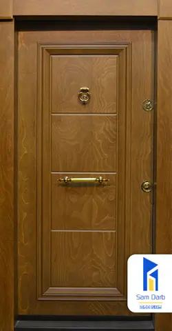 درب ضد سرقت تک قاب برجسته SD109 | سام درب