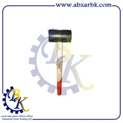 چکش لاستیکی دسته چوبی 600 گرمی مهدوی