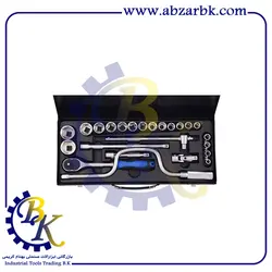 جعبه بکس 24 پارچه درایو 1/2 شش پر هزبرن 1124524