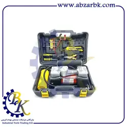 کمپرسور باد فندکی دو سیلندر چینی با لوازم