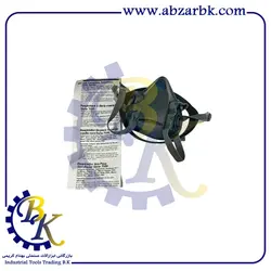 ماسک ضد مواد شیمیایی نیم صورت دو فیلر کد M7502 برند 3M تری ام