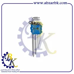 ست آلن ستاره ای 9 عددی سایز فوق بلند نووا 1164