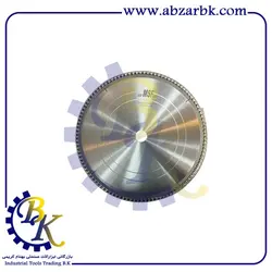 صفحه برش آلومینیوم بر دندانه ای قطر 350 میلیمتر (35 سانتی متری) و ضخامت 3.2 میلیمتر برند ام اس اف MSF
