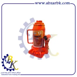 جک روغنی 10 تن برند هیدرولیک جک توربو HYDRAULIC JACK TURBO