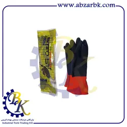 دستکش لاستیکی بنایی سایز ایکس لارج برند صنعت کار SANAT KAR