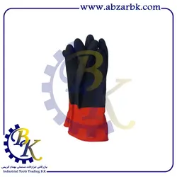 دستکش لاستیکی بنایی سایز لارج برند صنعت کار SANAT KAR